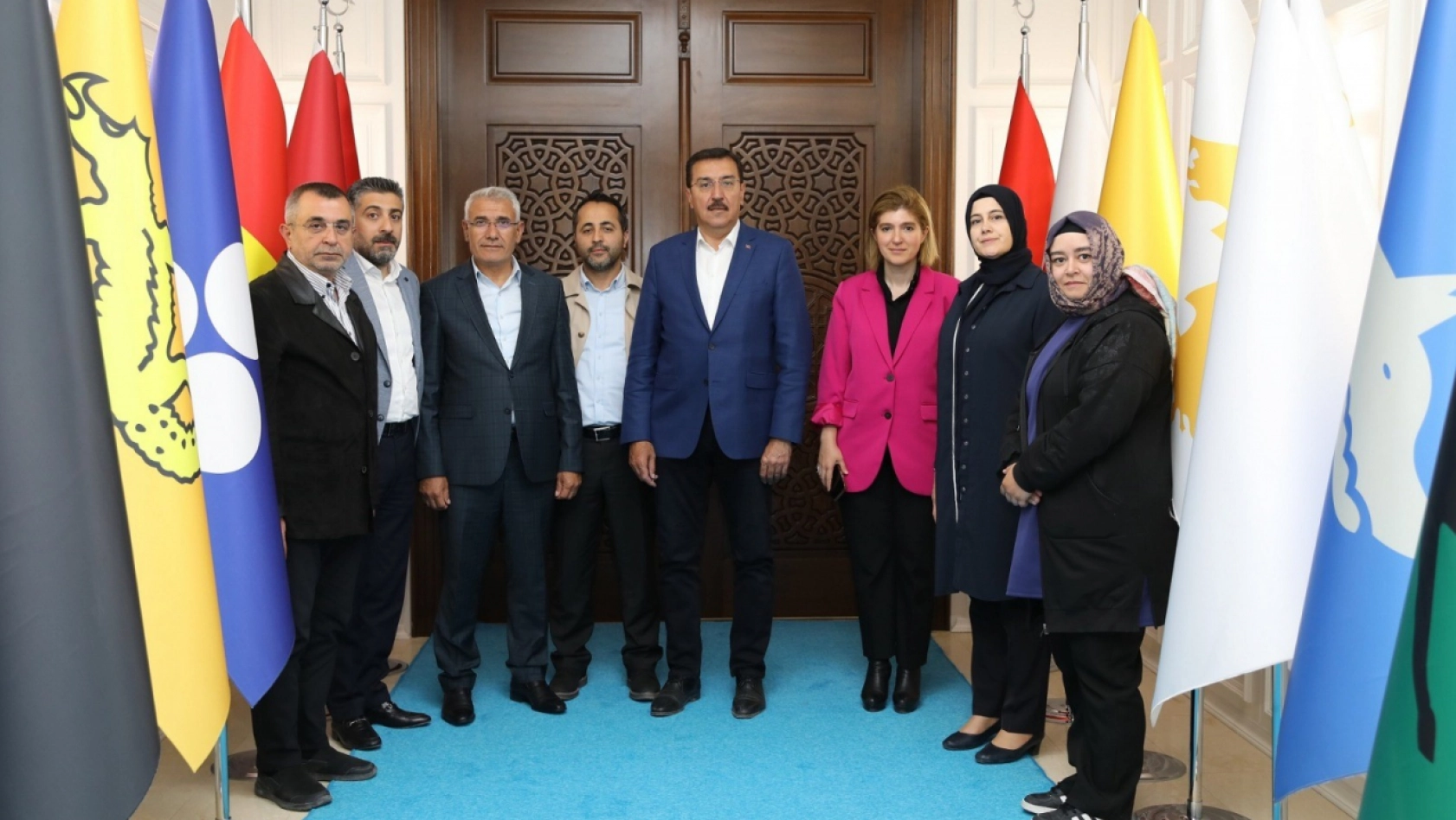 AK Parti'den Başkan Osman Güder'e teşekkür ziyareti