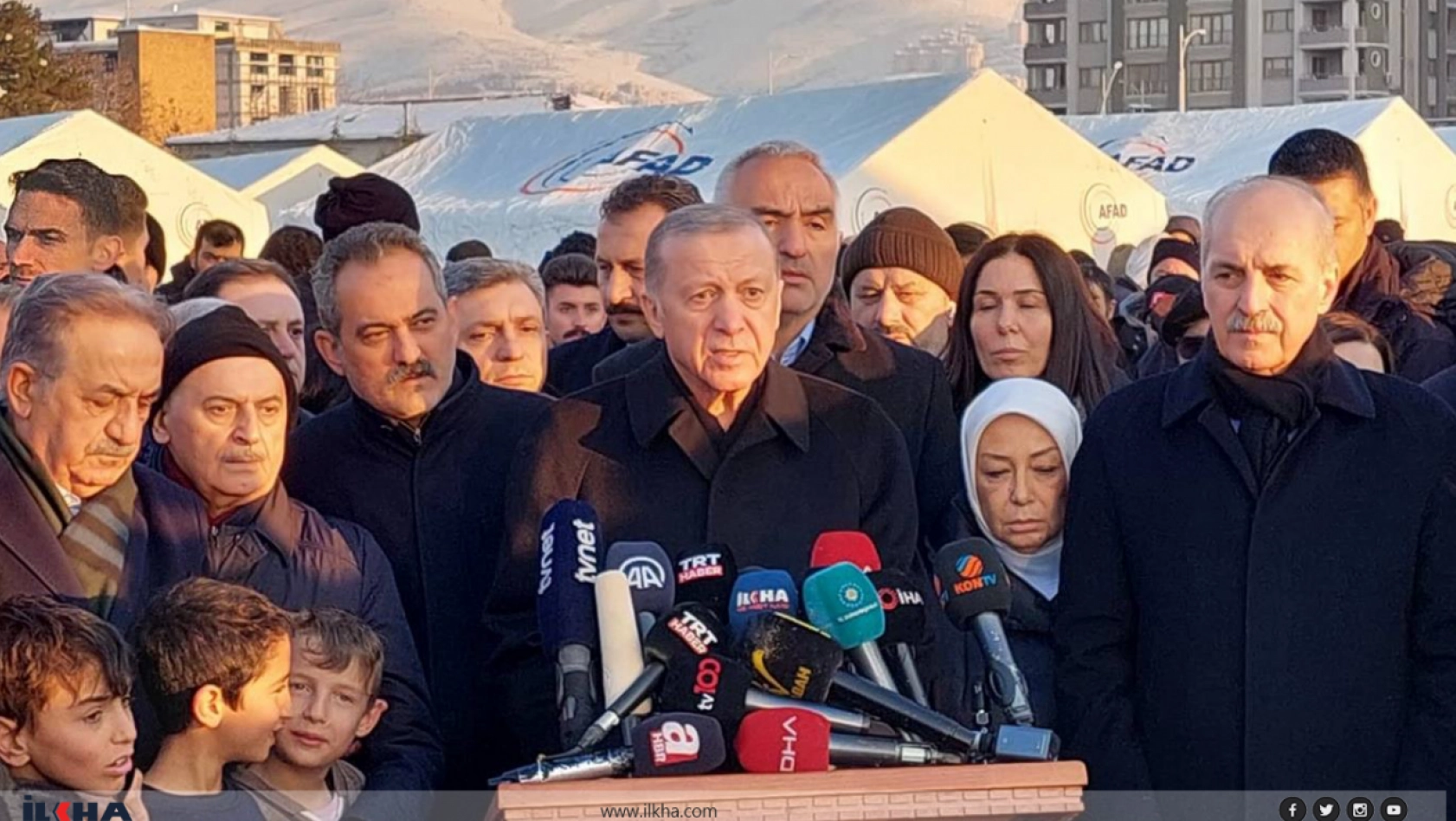 Cumhurbaşkanı Erdoğan, depremzedeler için taşınma ve kira yardımı yapacaklarını açıkladı