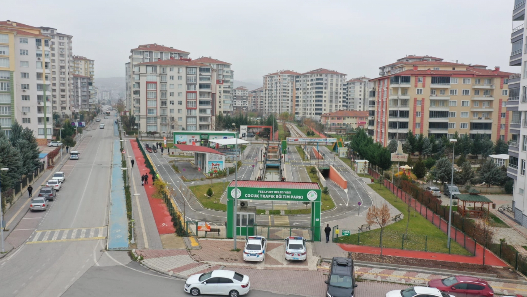 Malatya  Çocuk Trafik Eğitim Parkı ,Türkiye'de 'en fazla eğitim veren' trafik eğitim parkı oldu