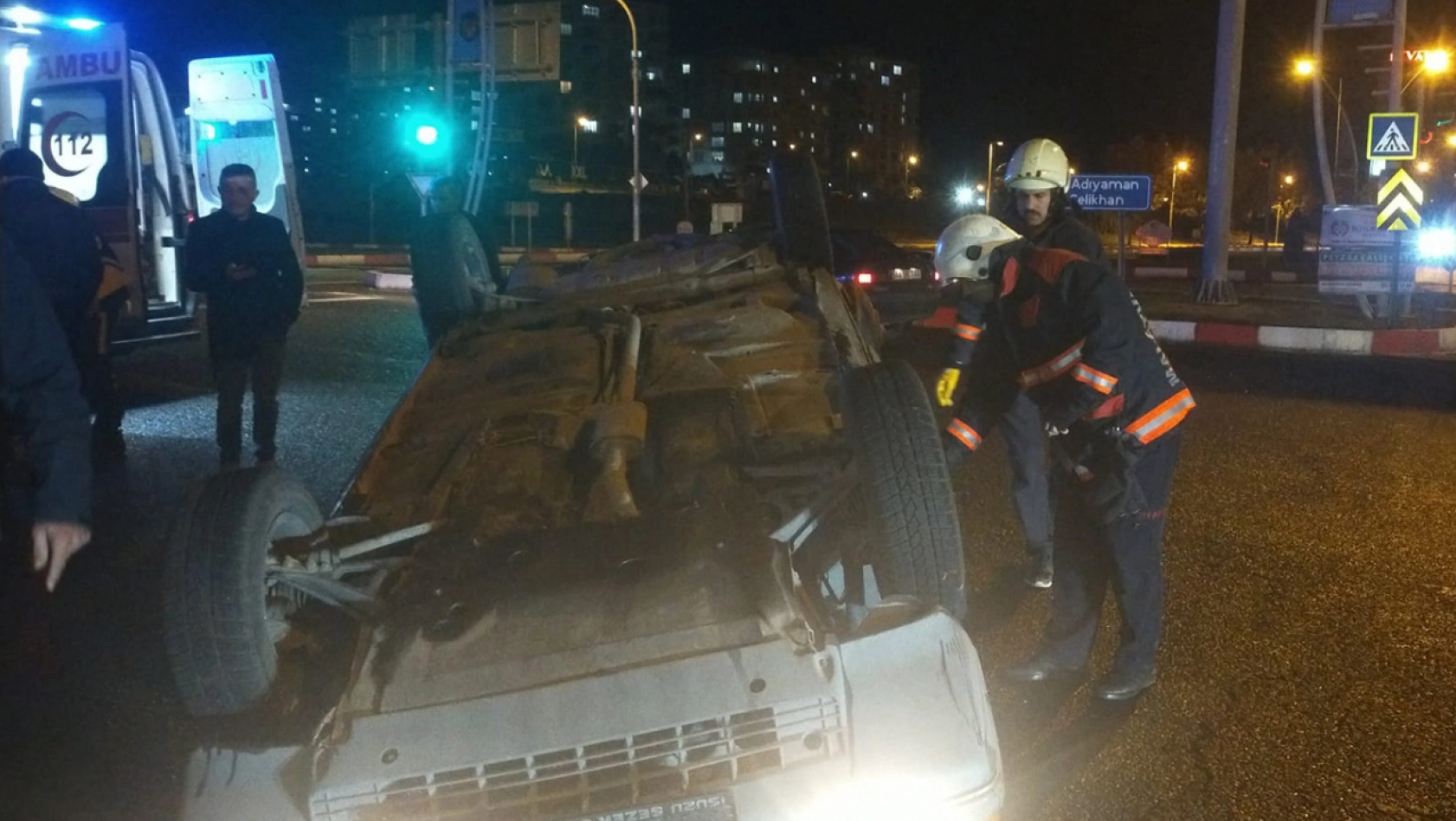 Malatya'da direksiyon hakimiyetini kaybeden sürücü kaza yaptı: 1 yaralı