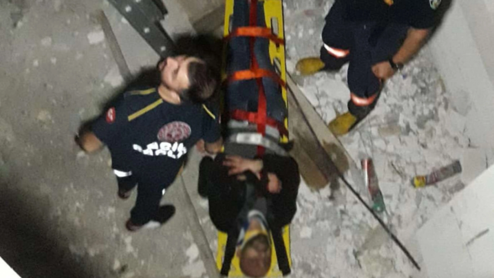 Malatya'da inşaattan düşen şahıs yaralandı