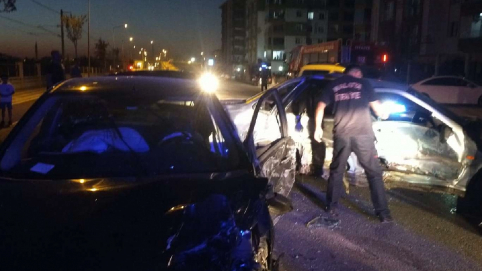 Malatya'da Meydana Gelen Kazada 3 Kişi Yaralandı