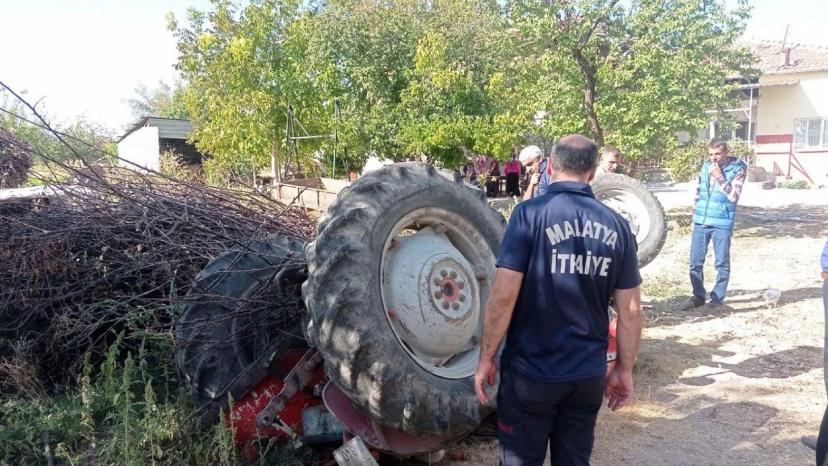 Malatya'da traktör kazası: Bir yaralı