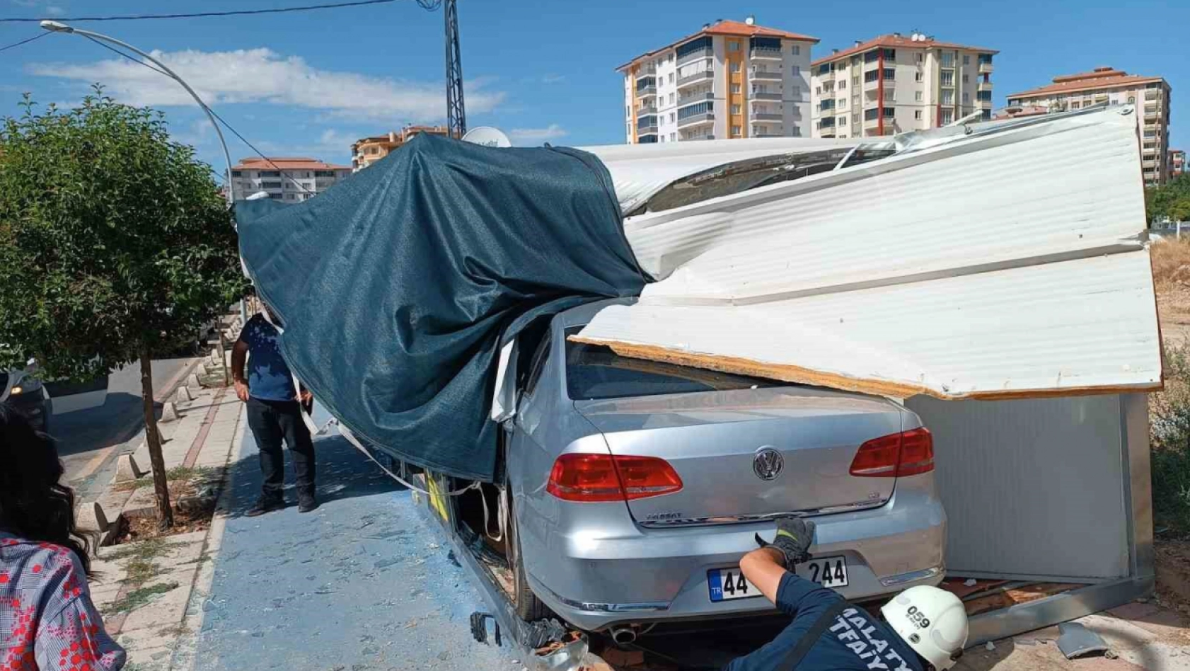 Malatya'da üç ayrı kazada 3 kişi yaralandı