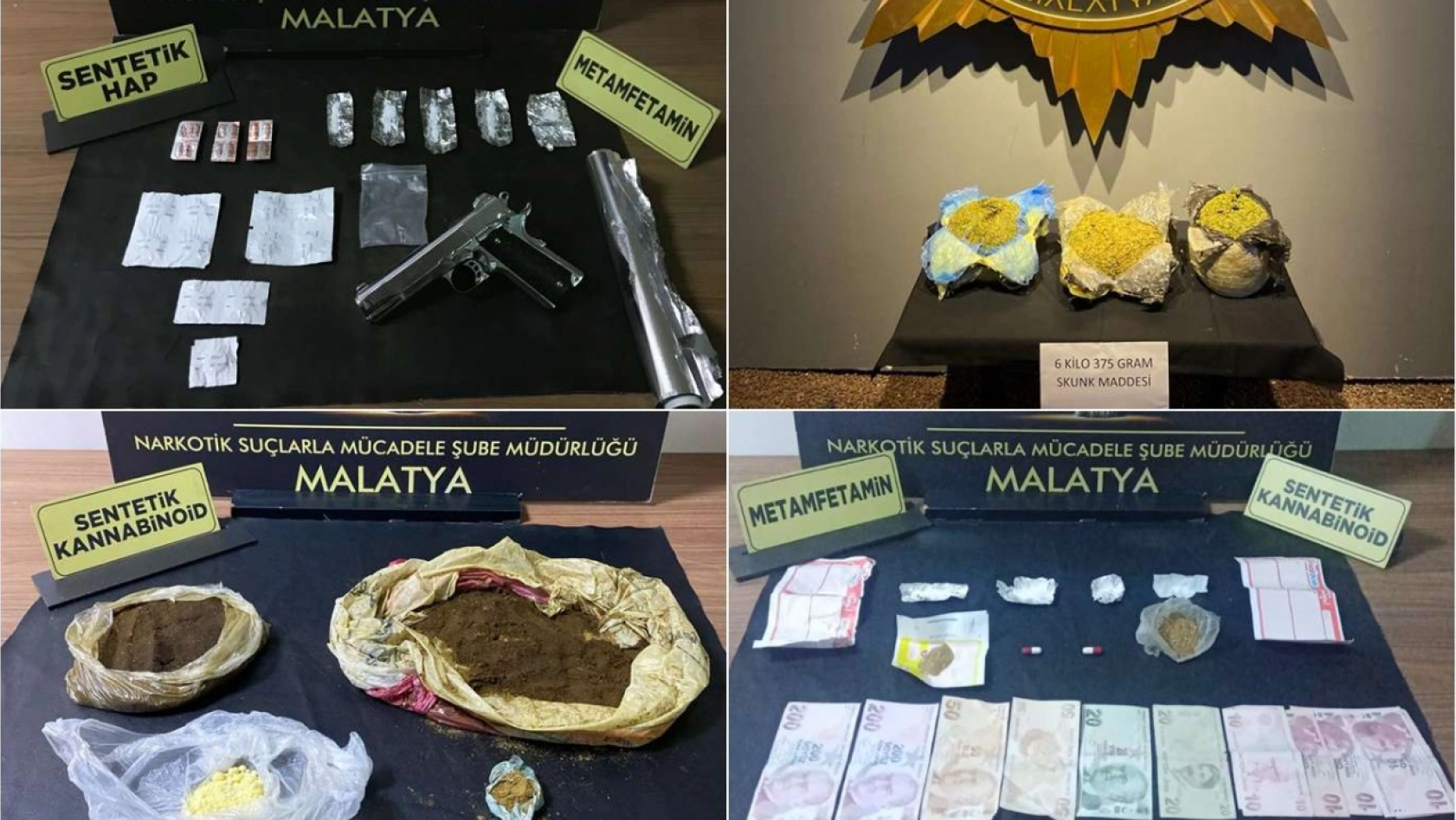 ​Malatya'da uyuşturucu ticaretinden 7 tutuklama