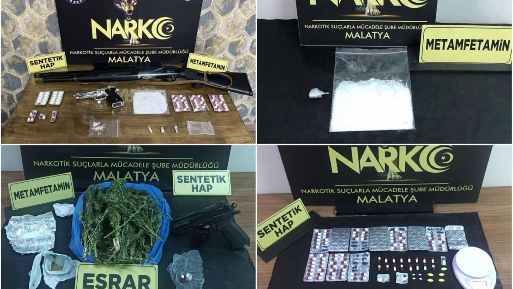 Malatya merkezli 3 ilde uyuşturucu operasyonu: 24 tutuklama