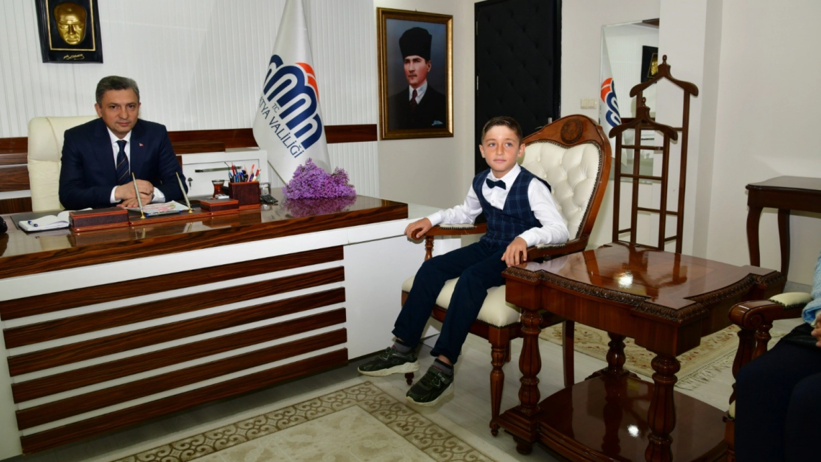 Malatya'nın temsili valisi olan Tarık Boztepe'den deprem duyarlılığı