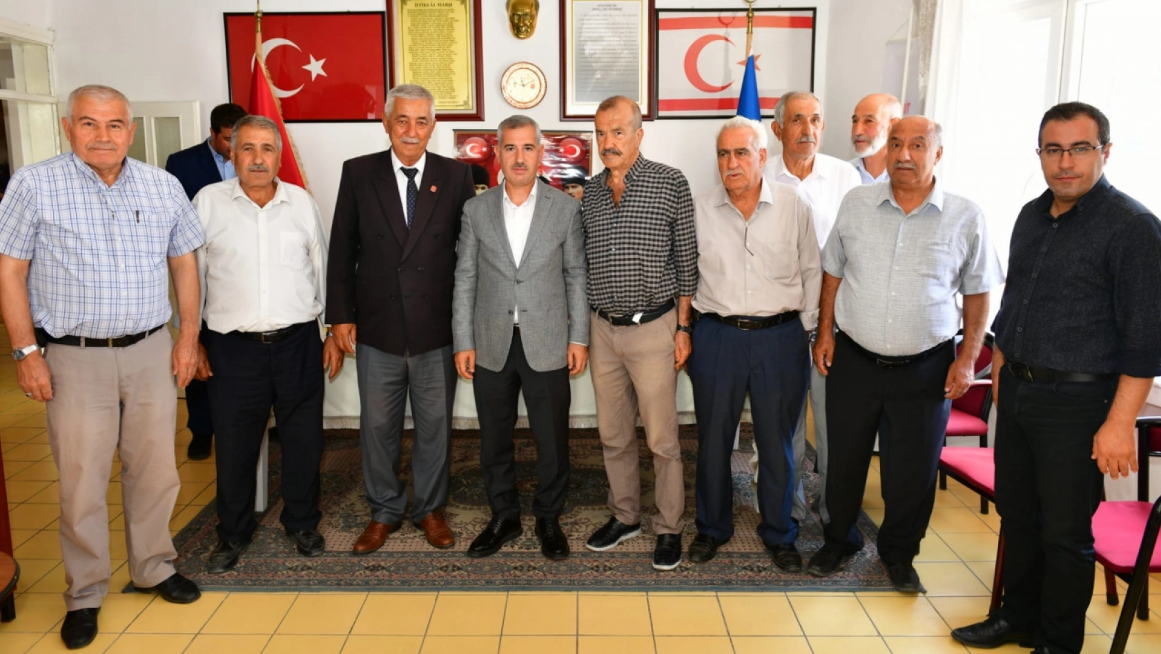 Mehmet Çınar, Şehit ve Gazi Yakınlarıyla Bir Araya Geldi