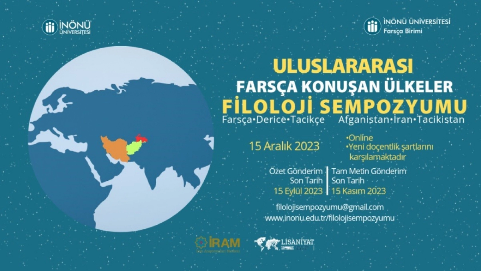 Uluslararası Farsça Konuşan Ülkeler Filoloji Sempozyumu'na yurtdışından yoğun ilgi