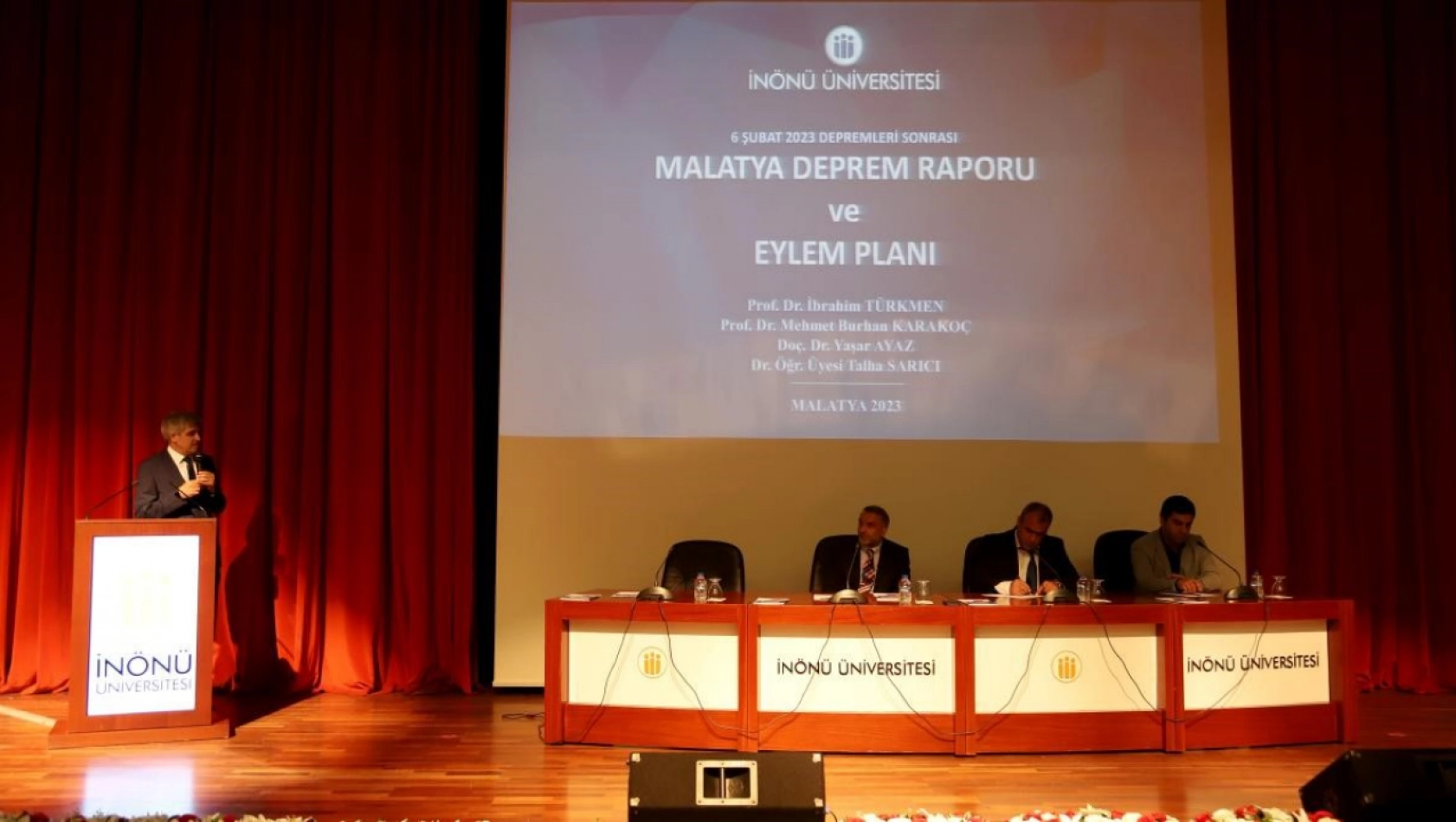İnönü Üniversitesinde ''Malatya Deprem Raporu'' Paneli