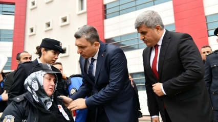 Şehit Kom. Yrd. Ramazan Tülek İçin Emniyet Müdürlüğünde Tören Düzenlendi
