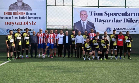Battalgazi Belediyesi'nde anlamlı futbol turnuvası