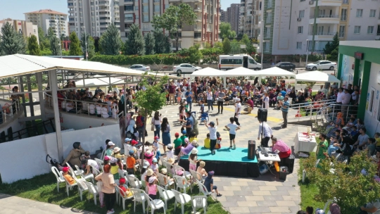 Çocuk Trafik Eğitim Parkı 'Minikler Yarışıyor' programına ev sahipliği yaptı