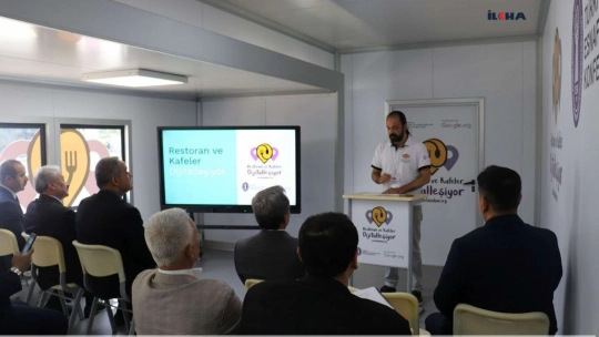 Malatya'da 'Restoran ve Kafeler Dijitalleşiyor' projesi tanıtıldı