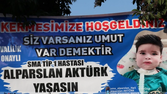 SMA hastası Alparslan bebek hayırseverlerden destek bekliyor!
