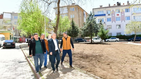 Çukurdere Çocuk Parkında Yenileme Çalışması yapılıyor