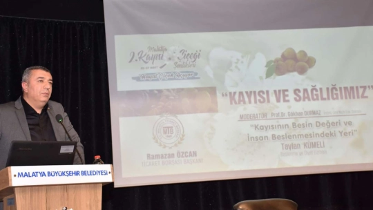 Malatya'da 'Kayısı ve Sağlığımız' paneli gerçekleştirildi