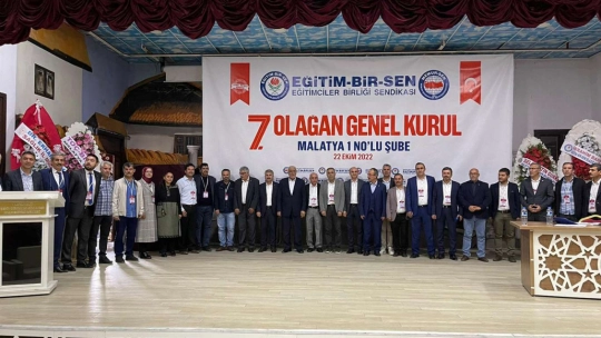 Eğitim Bir-Sen Malatya Şube Başkanı Söylemez güven tazeledi