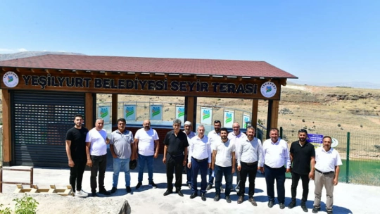 Beylerderesi Seyir Terası Tamamlandı