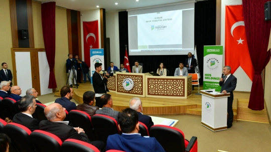 Yeşilyurt Belediyesi'nde Dijital Dönüşüm ve E-İmar Toplantısı yapıldı