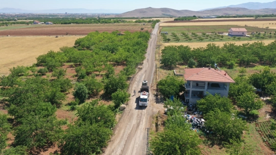 Cafana Mahallesinde Yol Bakım Çalışması Yapılıyor