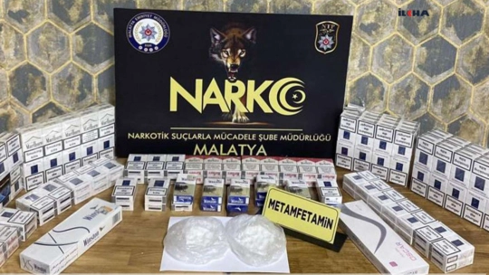 Malatya'da 17 bin yeşil reçeteye tabi hap ele geçirildi