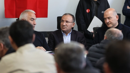 Bakan Bozdağ: Sürecin yönetimi etkin bir şekilde yapılmakta