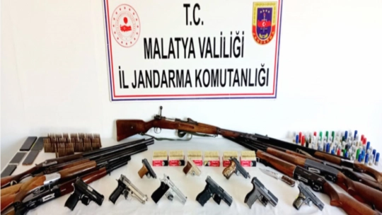 Malatya'da çeşitli suçlardan 382 kişi tutuklandı