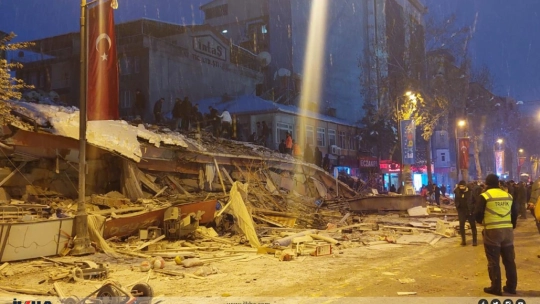 Gün ışığıyla Malatya'dan ilk görüntüler