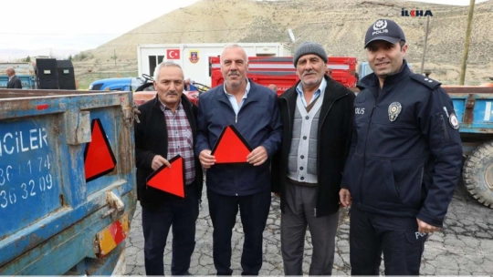 Malatya'da 'Yayalar için 5 adımda güvenli trafik' tanıtımı