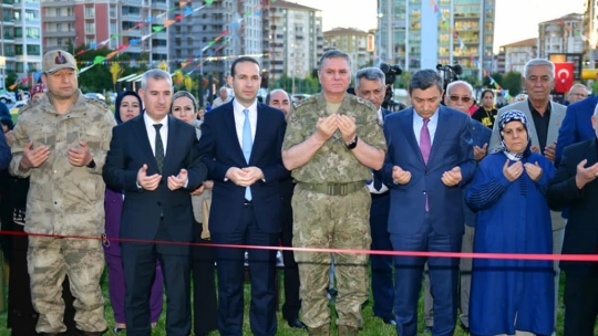Şehit Semih Özbey Parkının Açılışı Yapıldı