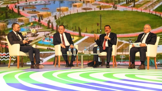 Başkan Gürkan, Ankara'da düzenlenen Eko İklim Zirvesine katıldı