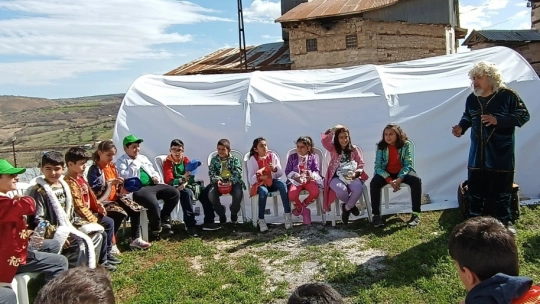 Malatya'da depremzede çocuklar için moral etkinliği