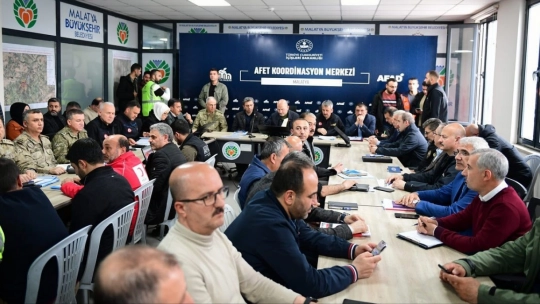Soylu, Malatya'da değerlendirme toplantısına katıldı