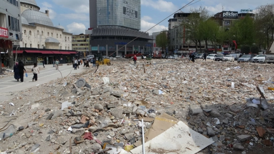 Malatya'da enkaz kaldırma çalışmalarında sona gelindi
