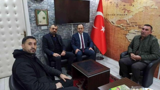 Başkan Demez'den Başkan Akın'a ziyaret