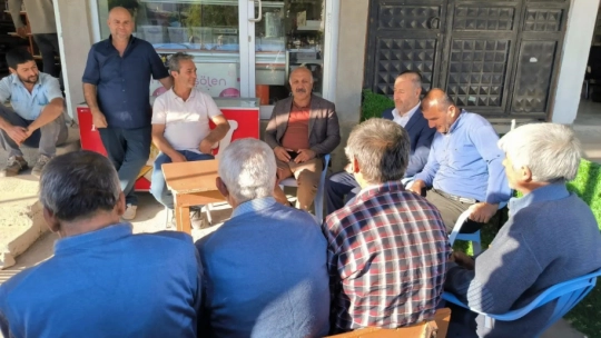 Başkan Zelyurt, Gövdeli Mahallesi'ndeki çalışmaları inceledi