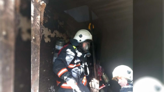 Malatya'da bir evde çıkan yangında maddi hasar oluştu