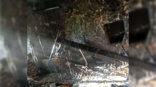 Malatya'da bir evde çıkan yangında maddi hasar oluştu