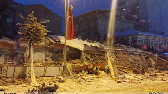 Gün ışığıyla Malatya'dan ilk görüntüler