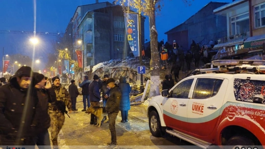 Gün ışığıyla Malatya'dan ilk görüntüler