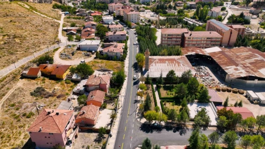Darende'de altyapı çalışmaları sürüyor