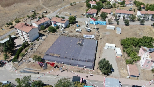 Arguvan Kapalı Spor Salonunun Temeli Atıldı