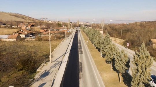 Eski Malatya yolunda asfalt çalışmaları devam ediyor