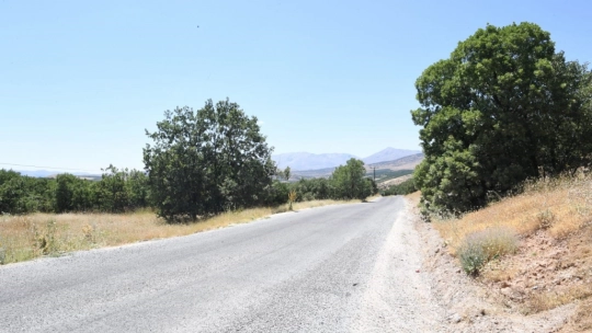 Doğanşehir'de 600 kilometre asfalt çalışması