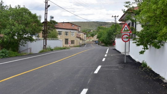 Orduzu Mahallesinde Asfaltlama çalışması yapıldı