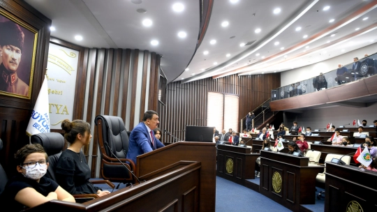 Çocuk Meclisi Başkan Gürkan İle Bir Araya Geldi