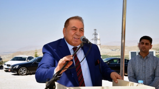 Vali Hulusi Şahin Adnan Başdemir Ortaokulu Temel Atma Törenine Katıldı
