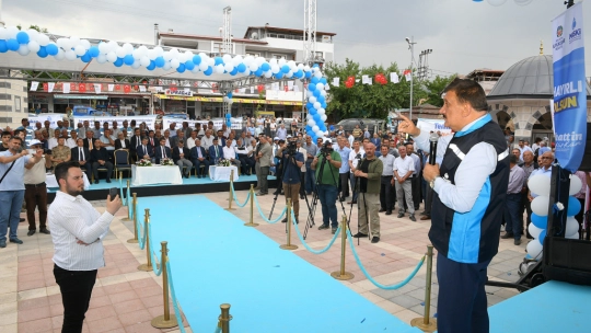 Akçadağ İlçesi'nde Maski Tarafından Altyapı Çalışması Başlatıldı