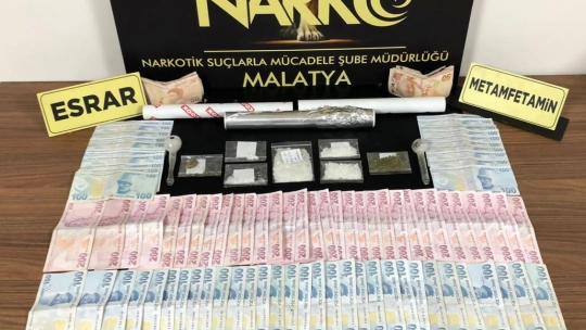 Malatya uyuşturucu operasyonunda 9 tutuklama